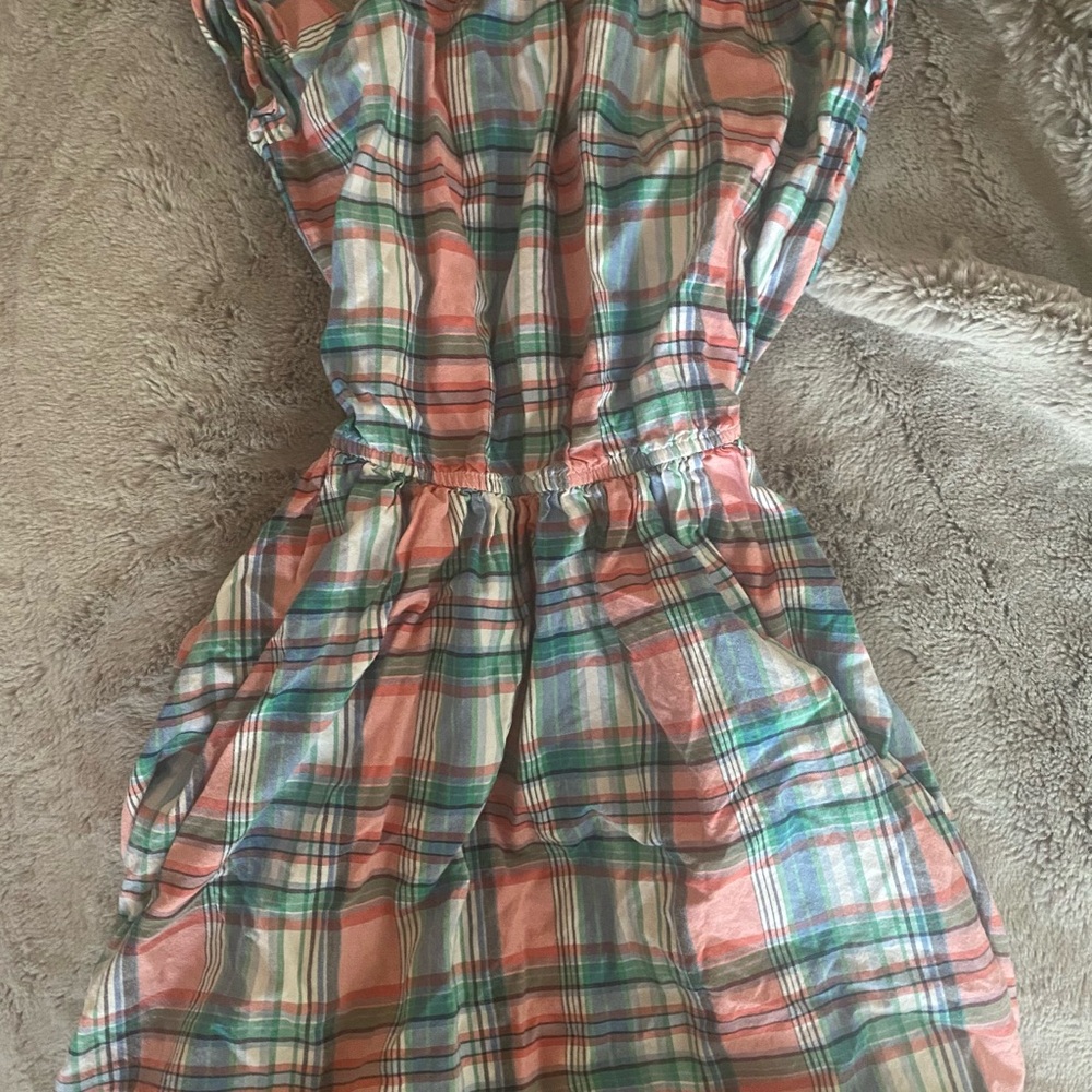 vintage plaid dress